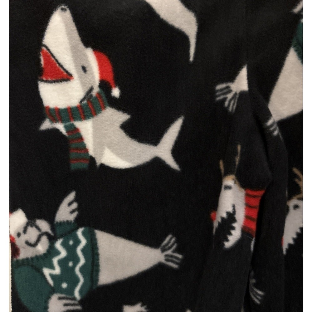 New Just One You Carter's Boys Christmas Lounge Set. Dino, Walrus, Shark - 18M - Picture 3 of 4